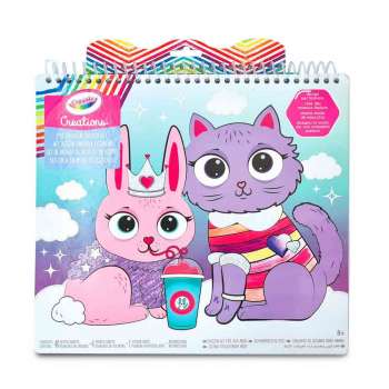 CRAYOLA BLOK SA STIKERIMA PETS 