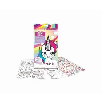 CRAYOLA BLOK SA STIKERIMA UNICORN 