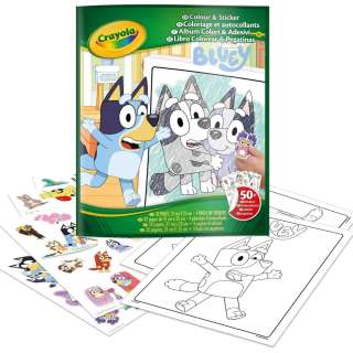 GA042664 CRAYOLA BOJANKA SA STIKERIMA BLUEY 