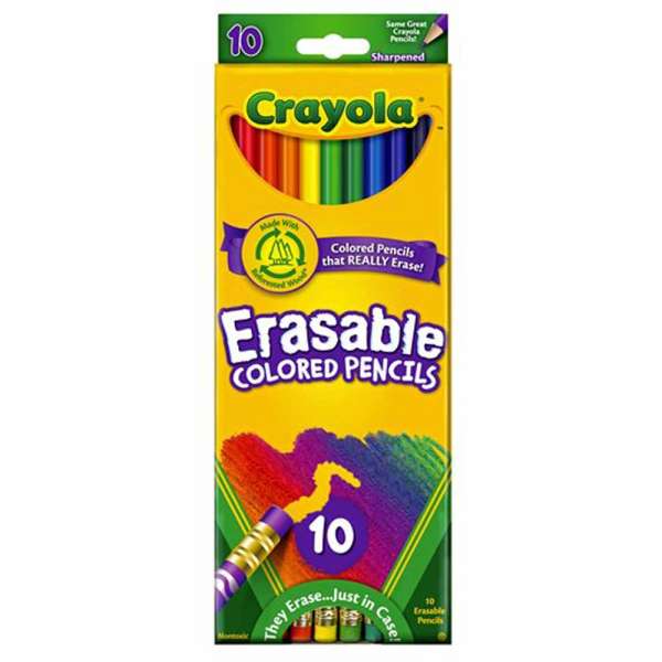 CRAYOLA 10 PISI-BRISI OLOVAKA 