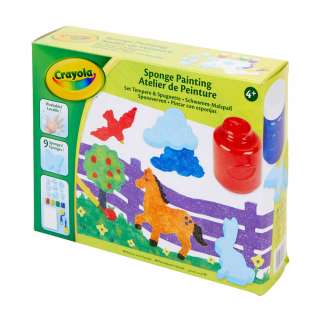 CRAYOLA SPONGE PAINTING SET