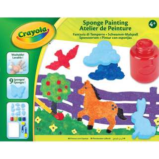 CRAYOLA SPONGE PAINTING SET