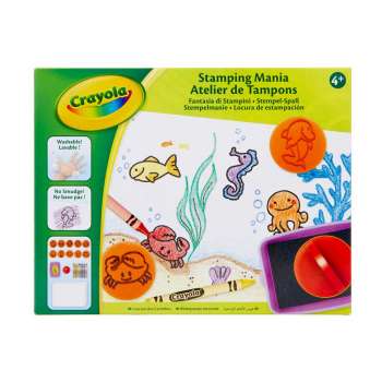 CRAYOLA STAMPING MANIA SET 