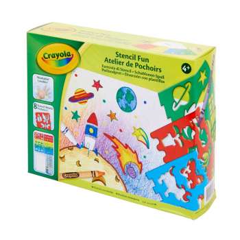 CRAYOLA STENCIL FUN SET 