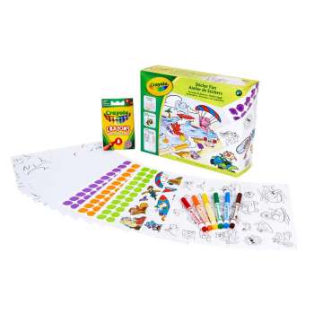 CRAYOLA  STICKER FUN SET 