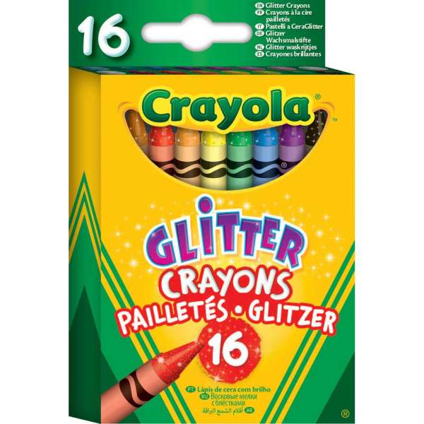 CRAYOLA SLJOKICASTE MASNE BOJICE 16 KOM 