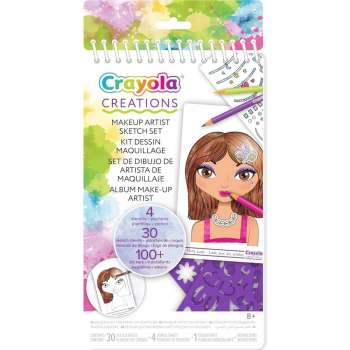 CRAYOLA BLOK SA STIKERIMA I SABLONOM NUMBER SET 