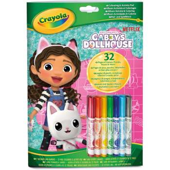 CRAYOLA BOJANKA SA FLOMASTERIMA GABBY 