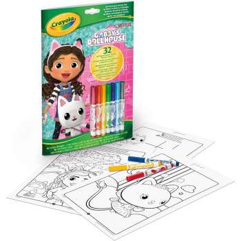 CRAYOLA BOJANKA SA FLOMASTERIMA GABBY 