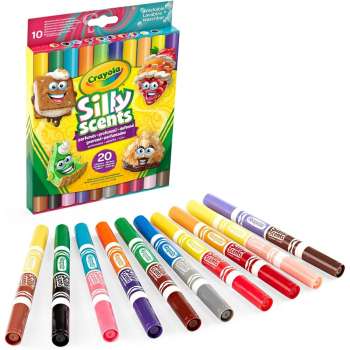 CRAYOLA FLOMASTERI DVOSTRANI 10 KOM 