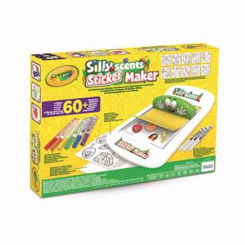 CRAYOLA SET NAPRAVI SAM STIKERE 