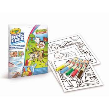 CRAYOLA BOJANKA S FLOMASTERIMA ANIMAL FRIENDS 