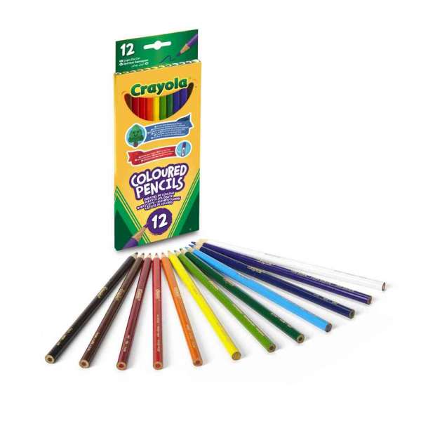 CRAYOLA DRVENE BOJICE 12 KOM 