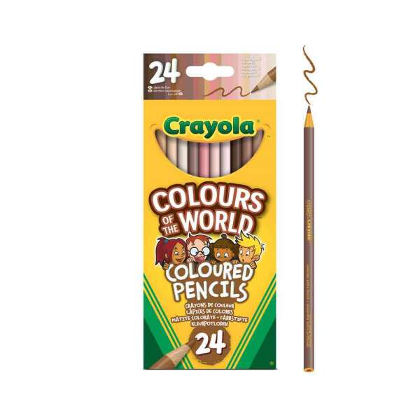 CRAYOLA DRVENE BOJICE 24 KOM 