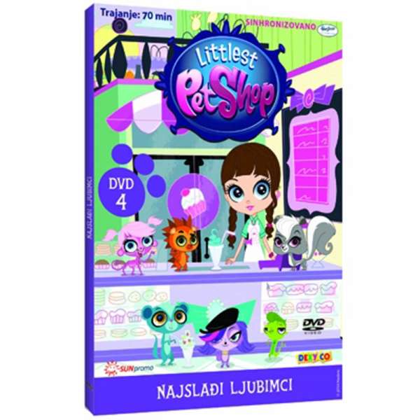 LITTLEST PET SHOP DVD 4 NAJSLADI LJUBIMCI 