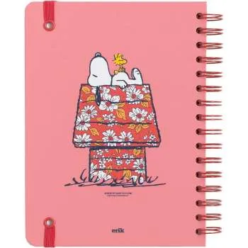 SNOOPY LOVE NOTES SA SPIRALOM A5 