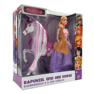 GG03023 PRINCEZA RAPUNZEL 30 CM S KONJICEM