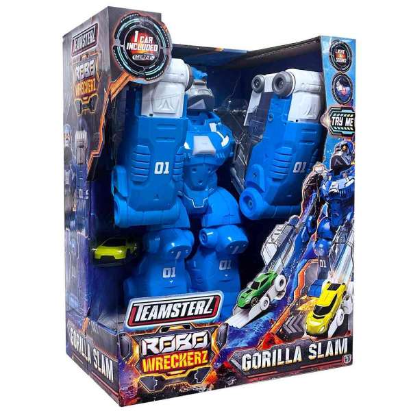 HL1407003 TEAMSTERZ ROBO WRECKERS GORILLA SLAM SET ZA IGRU 