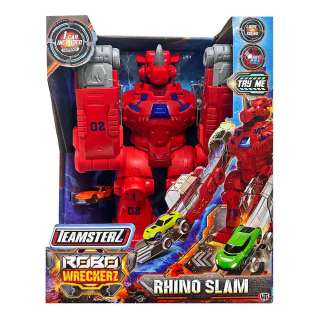 HL1407004 TEAMSTERZ ROBO WRECKERS RHINO SLAM SET ZA IGRU 