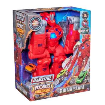 HL1407004 TEAMSTERZ ROBO WRECKERS RHINO SLAM SET ZA IGRU 