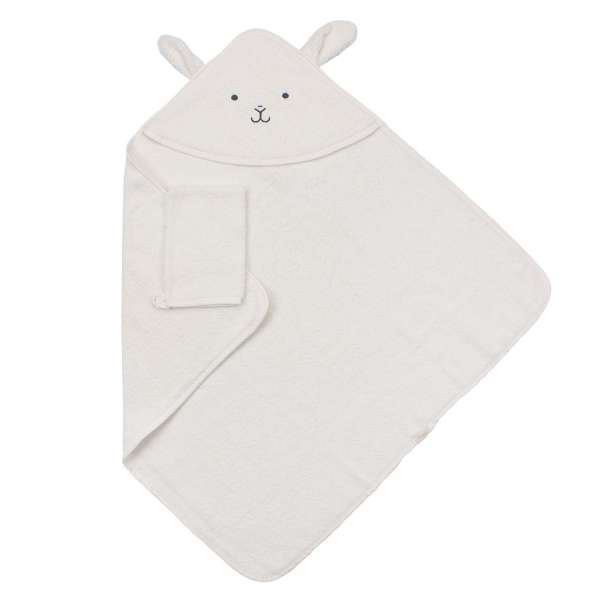 HYGGE PESKIR I RUKAVICA SET LIGHT ECROU 