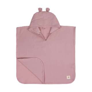 HYGGE PONCO OD MUSLINA DUSTY ROSE 