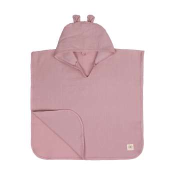 HYGGE PONCO OD MUSLINA DUSTY ROSE 