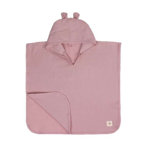 HYGGE PONCO OD MUSLINA DUSTY ROSE 
