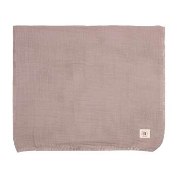 HYGGE PREKRIVAC OD MUSLINA, DVOSLOJAN, COOKIE BEIGE, 100X80CM 