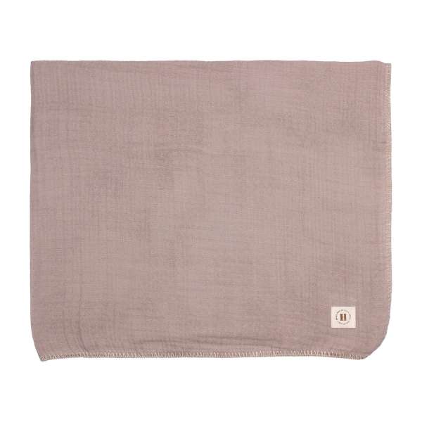 HYGGE PREKRIVAC OD MUSLINA, DVOSLOJAN, COOKIE BEIGE, 100X80CM 