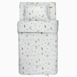 HYGGE POSTELJINA 3 DIJELA FOREST ANIMALS 