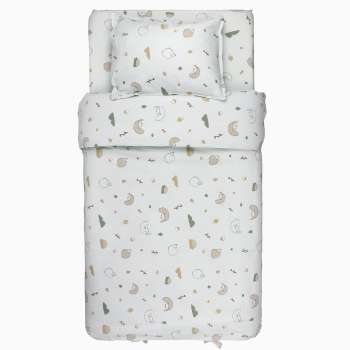 HYGGE POSTELJINA 3 DIJELA FOREST ANIMALS 