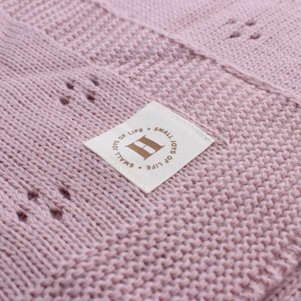 HYGGE KONCANI PREKRIVAC DUSTY ROSE 