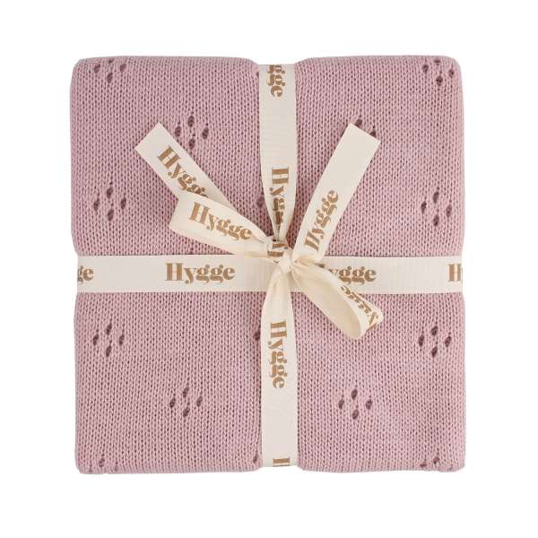 HYGGE KONCANI PREKRIVAC DUSTY ROSE 