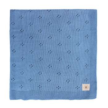HYGGE KONCANI PREKRIVAC INDIGO BLUE 