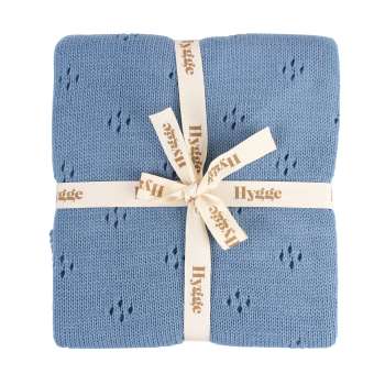 HYGGE KONCANI PREKRIVAC INDIGO BLUE 