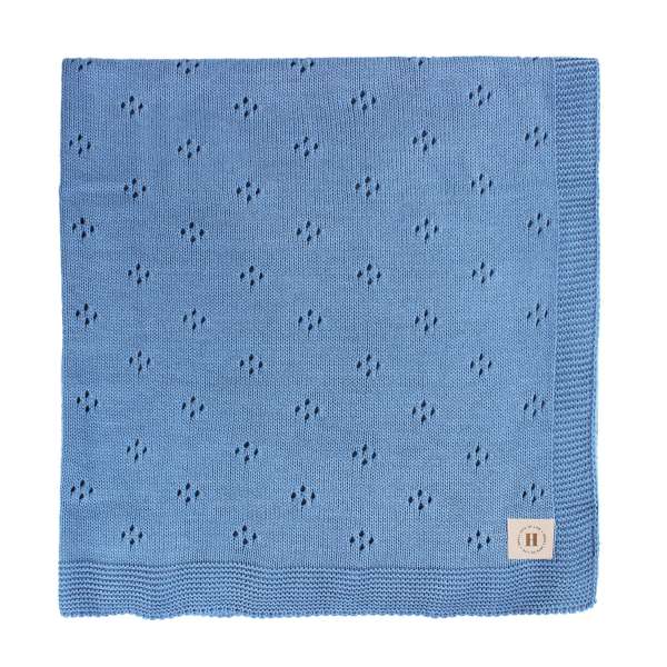 HYGGE KONCANI PREKRIVAC INDIGO BLUE 