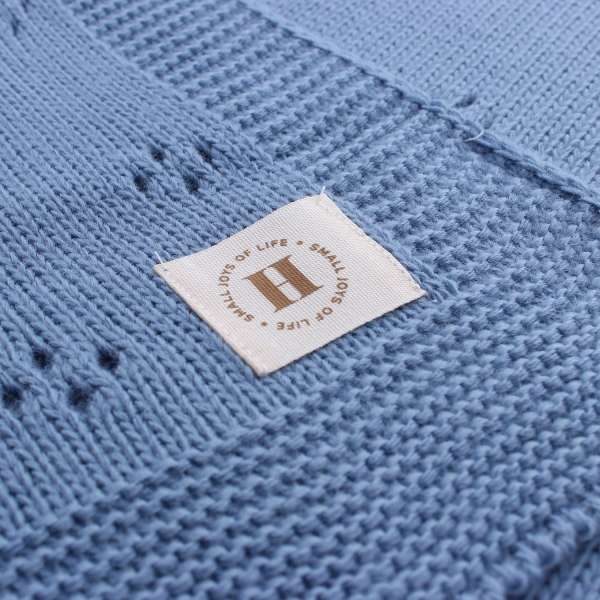 HYGGE KONCANI PREKRIVAC INDIGO BLUE 