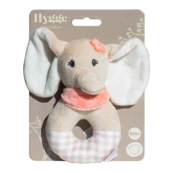 HY39699 HYGGE RATTLE ELEPHANT 