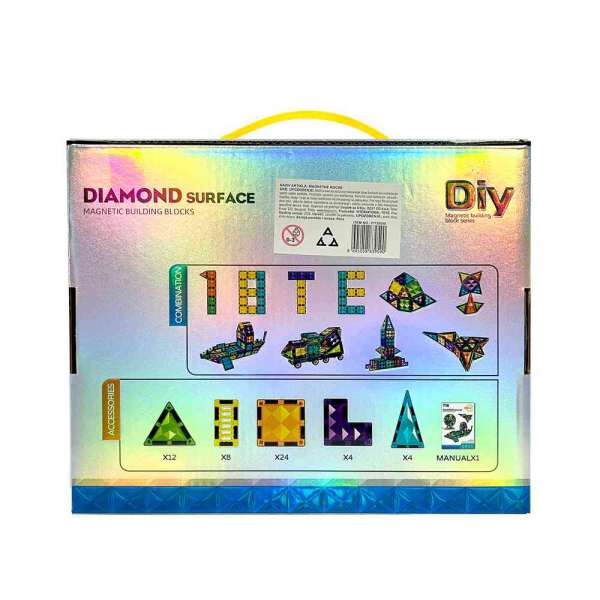 ITT39590 MAGNETNE KOCKE DIAMOND CLASSIC 52 KOM 