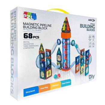 ITT39620 MAGNETNE KOCKE STAZA 68 KOM 