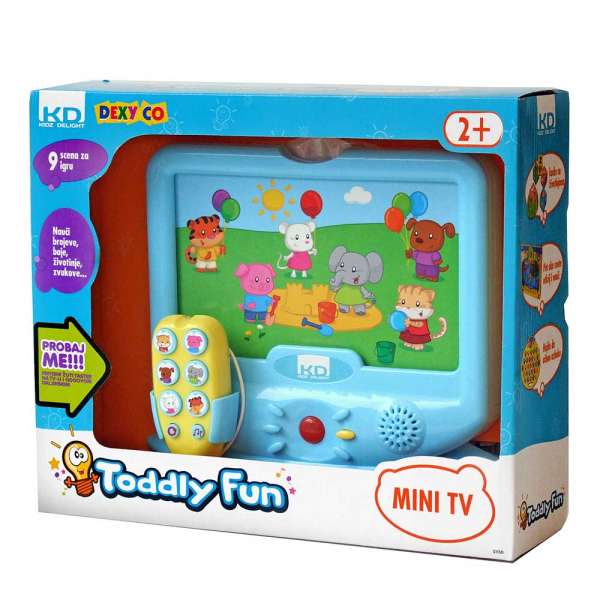 MINI TV IGRACKA NA BATERIJE 