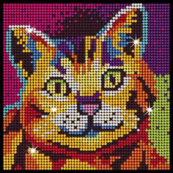 KFFP2022  CLASSIC DIAMOND ART SET KITTEN 