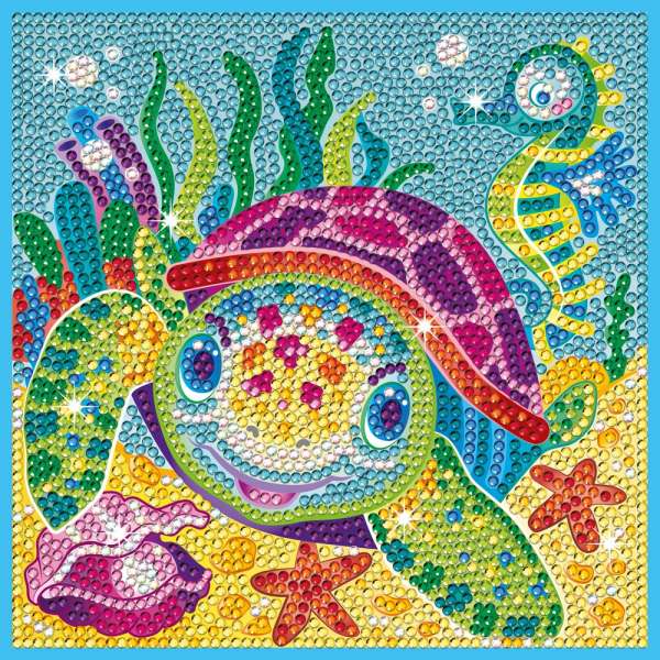 KFFP2406 CLASSIC DIAMOND ART SET TURTLE 