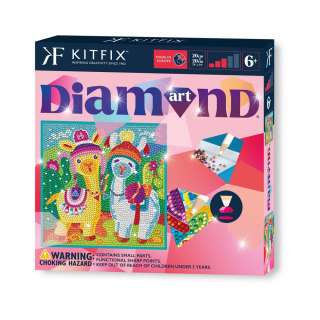 KFFP2408  CLASSIC DIAMOND ART SET LAMA 