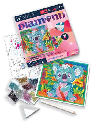 KFFP2409  CLASSIC DIAMOND ART SET KOALA 