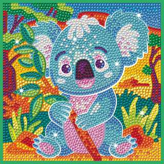 KFFP2409  CLASSIC DIAMOND ART SET KOALA 