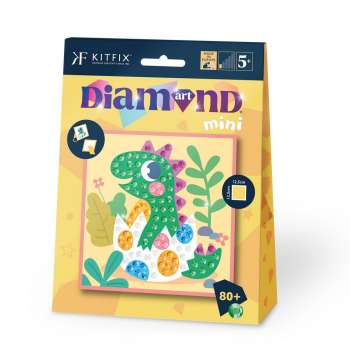 KFFP2505 MINI DIAMOND ART SET DINO 