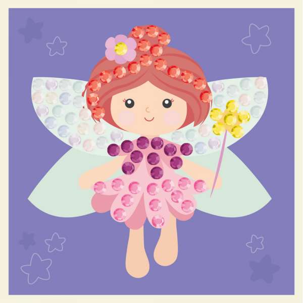 KFFP2507 MINI DIAMOND ART SET FAIRY 
