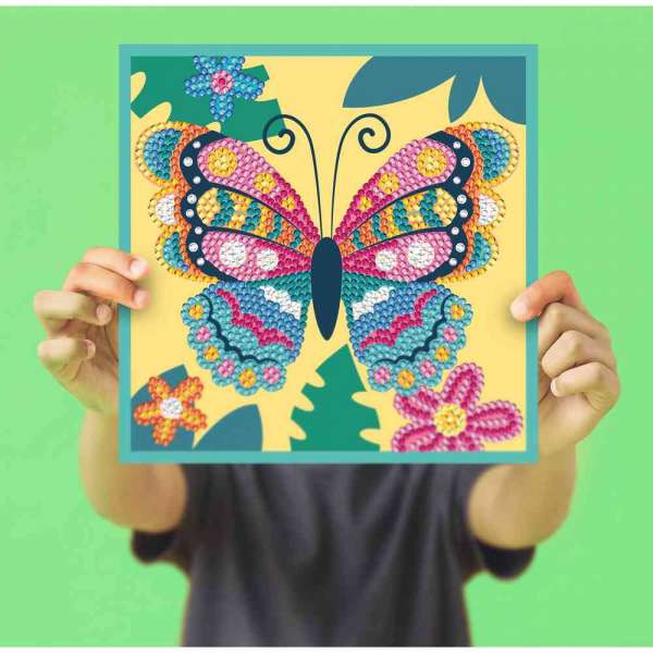 KFFP2527 JUNIOR DIAMOND ART SET BETTY THE BETTERFLY 